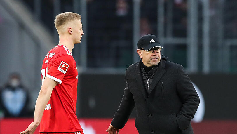 Corona-Sorgen in Berlin: Unions Erfolgstrainer Urs Fischer (r.) und Timo Baumgartl haben sich mit Corona angesteckt. Corona-Sorgen in Berlin: Unions Erfolgstrainer Urs Fischer (r.) und Timo Baumgartl haben sich mit Corona angesteckt.