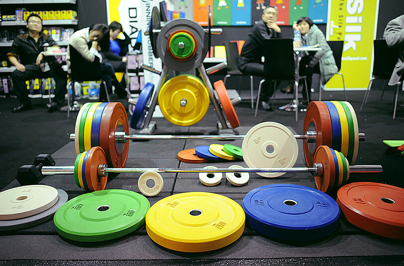 Jedes Jahr werden auf der ispo die neuesten Trends aus der Welt des Sports präsentiert.