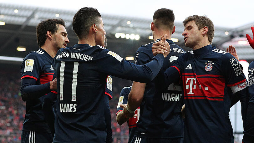 "Richtig spannend wird es wahrscheinlich vorne nicht mehr werden", meint Thomas Müller über die Bundesliga.