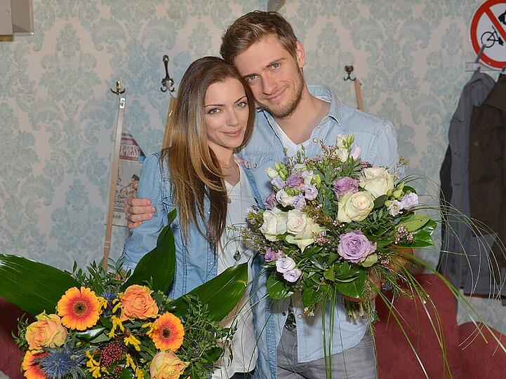 Anne Menden und Jörn Schlönvoigt freuen sich auf weitere zehn Jahre "GZSZ"