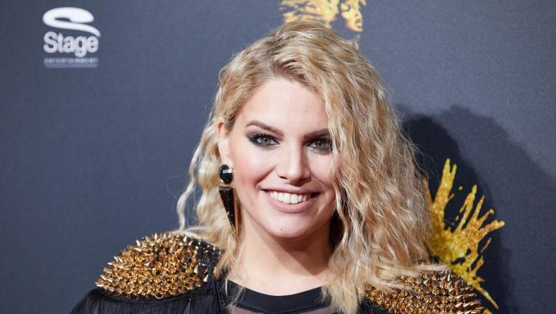 Angelina Kirsch bei der Deutschland-Premiere des Musicals "Tina - Das Tina Turner Musical" in Hamburg.