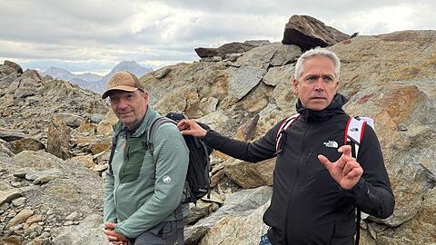 Die beiden Kriminalisten Oliver Peschel und Alexander Horn haben f&uuml;r ihre Recherchen h&auml;ufig den Tatort besucht.