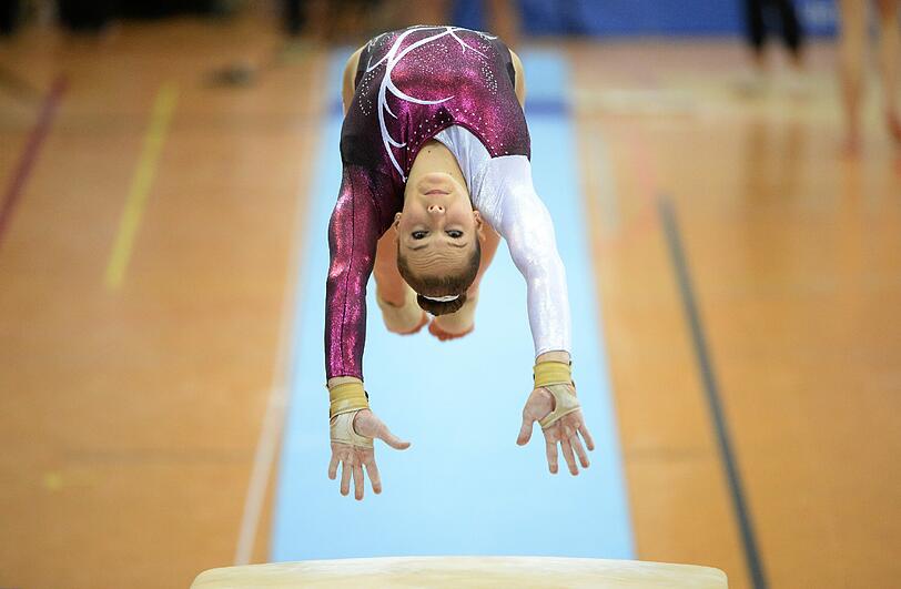Sophie Scheder möchte bei der WM in Glasgow ein Element zeigen, das künftig ihren Namen tragen soll.