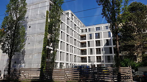 An der Ecke Franziskanerstraße und Gebsattelstraße ziehen bald neue Mieter ein.