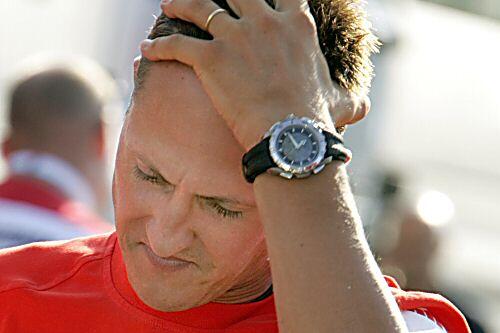 Michael Schumacher verhält sich ungeschickt im normalen Straßenverkehr
