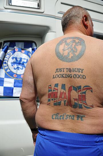 Schon allein das Erscheinungsbild vieler Fans ist beeindruckend...
