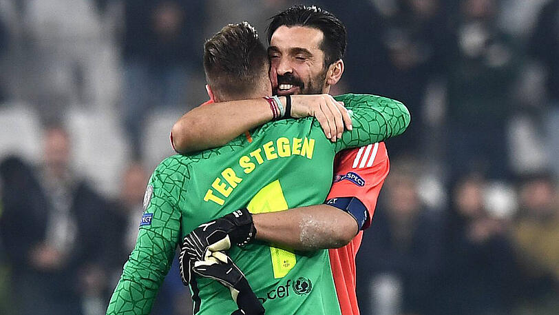 Gianluigi Buffon über Marc-Andre ter Stegen: "Er macht in diesem Jahr eine unglaubliche Entwicklung."