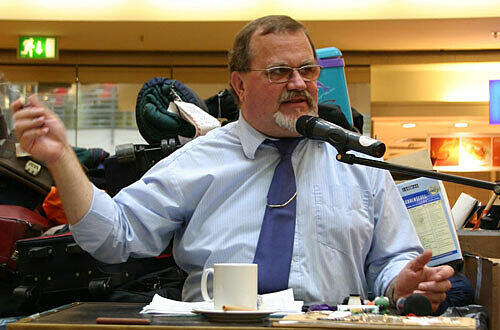 Auktionator Heinz-Dieter Wendt, Foto: PR