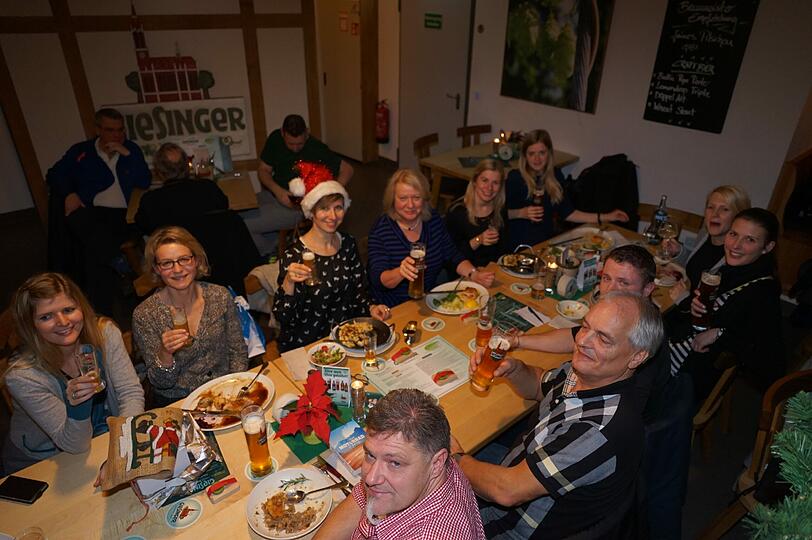 Ein Prosit zum Geburtstag - natürlich mit Giesinger.