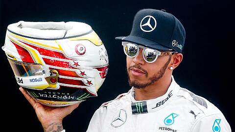 Mercedes-Pilot Lewis Hamilton fuhr auch in der zweiten Einheit am Freitag in Melbourne Bestzeit.