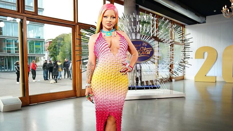 Sie ist zum ersten Mal in der "DSDS"-Jury: Rapperin Katja Krasavice.