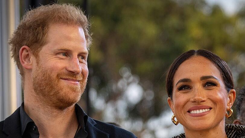 Prinz Harry und Herzogin Meghan bei einem gemeinsamen Auftritt.