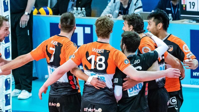 Die Berlin Volleys stehen im Playoff-Finale. Die Berlin Volleys stehen im Playoff-Finale.