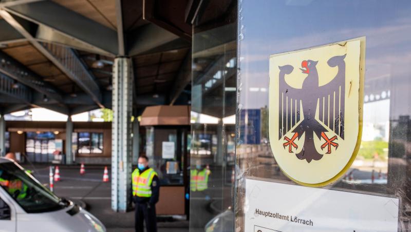Der Grenzübergang zur Schweiz in Weil am Rhein. Der Grenzübergang zur Schweiz in Weil am Rhein.
