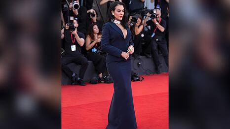 Georgina Rodr&iacute;guez bei den Filmfestspielen von Venedig.