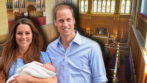 Die Taufe von Prinz George! Im St. James' Palast in London wird das Royal Baby von Kate und William getauft. Die Taufe von Prinz George! Im St. James' Palast in London wird das Royal Baby von Kate und William getauft.