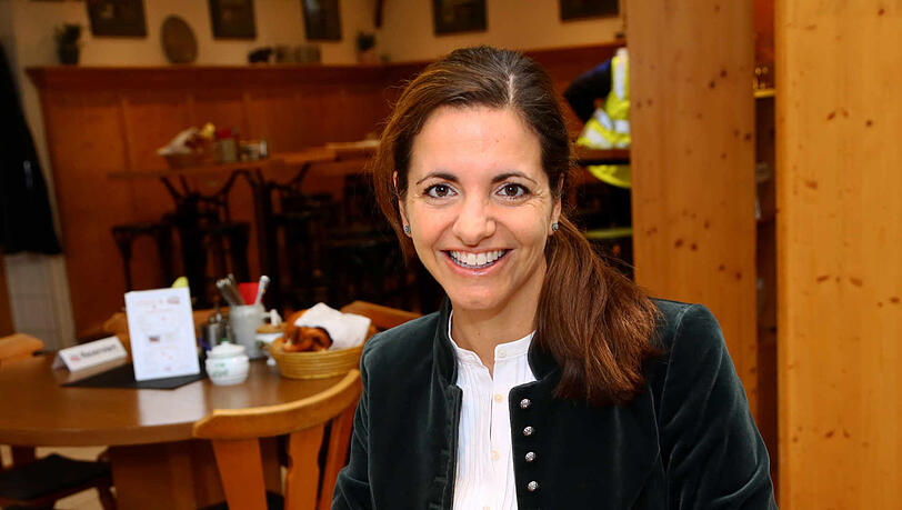 "Das ist noch richtig münchnerisches Flair": OB-Kandidatin Kristina Frank beim AZ-Interview in der Metzgerei Gaßner. "Das ist noch richtig münchnerisches Flair": OB-Kandidatin Kristina Frank beim AZ-Interview in der Metzgerei Gaßner.