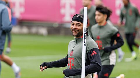 Serge Gnabry & Co. starten mit guter Laune auf eine ungewöhnliche Champions-League-Reise. Serge Gnabry & Co. starten mit guter Laune auf eine ungewöhnliche Champions-League-Reise.