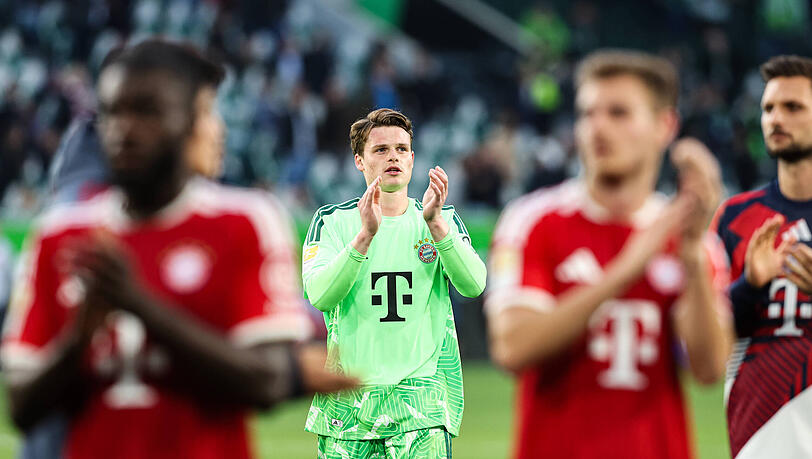 Bekommt er ein WM-Ticket? Bayern-Keeper Jonas Urbig zeigte zuletzt starke Leistungen.
