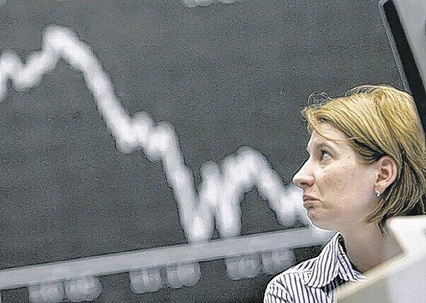 Börse: Wegen dem Absturz der Finanzmärkte fehlen Mittel für Innovationen &ndash; aber die Banken &bdquo;sitzen wieder am Spieltisch&ldquo;. Foto: dpa