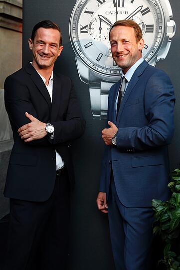 Die beiden Schauspieler würden sich auch in einem "James Bond"-Film gut machen.
