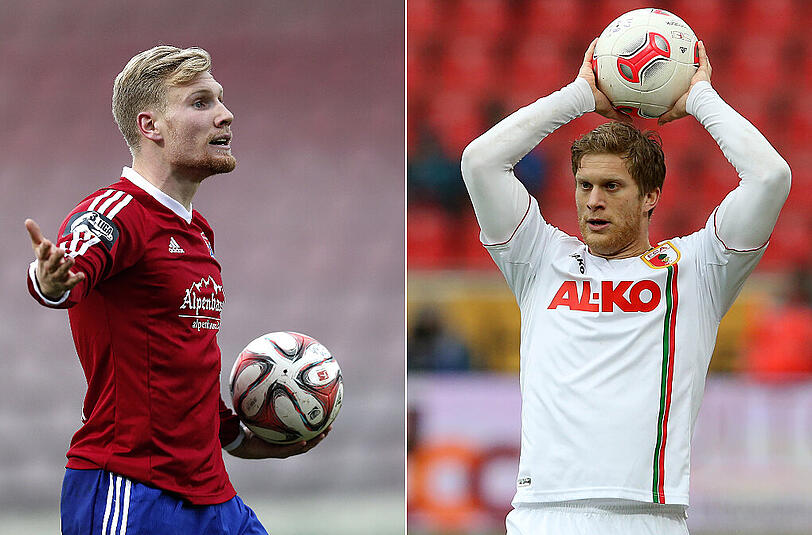 Andreas Voglsammer (li.) wechselt wohl nicht zum TSV 1860. Marcel de Jong (re.) dagegen ist ein heißer Kandidat.