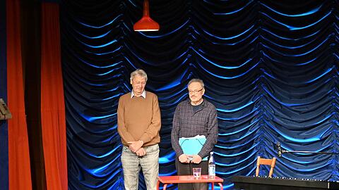 Gerhard Polt (links) und Josef Hader bekamen f&uuml;r ihr Programm viel Applaus und Standing Ovations.