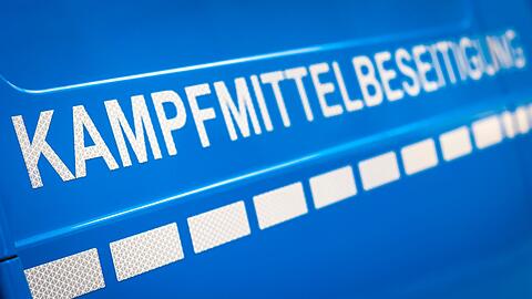 Spezialisten des Kampfmittelbeseitigungsdienstes waren im Einsatz. (Symbolbild)