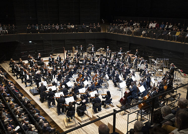 Das Symphonieorchester des Bayerischen Rundfunks in der Isarphilharmonie.