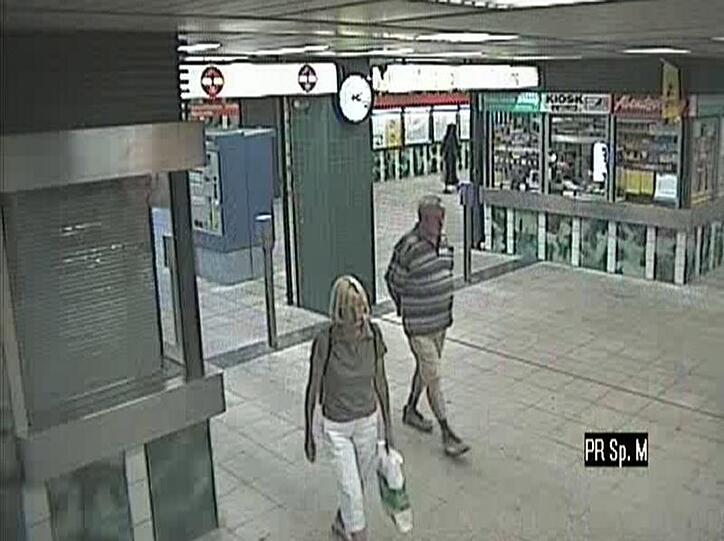 Mit diesem Bild aus der Überwachungskamera fahndete die Polizei nach dem Rentner