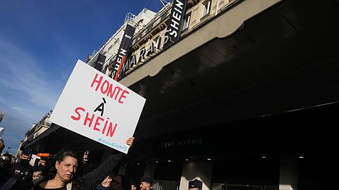 Frankreich verschärft den Ton gegenüber Shein.