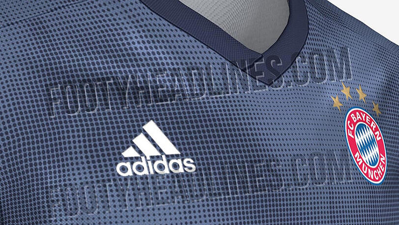Ein Traum in Grau? Das soll das neue dritte Bayern-Dress für die kommende Saison sein.