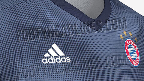 Ein Traum in Grau? Das soll das neue dritte Bayern-Dress für die kommende Saison sein.