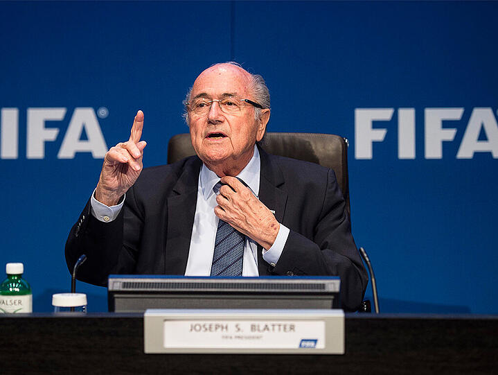 FIFA-Präsident Joseph Blatter.