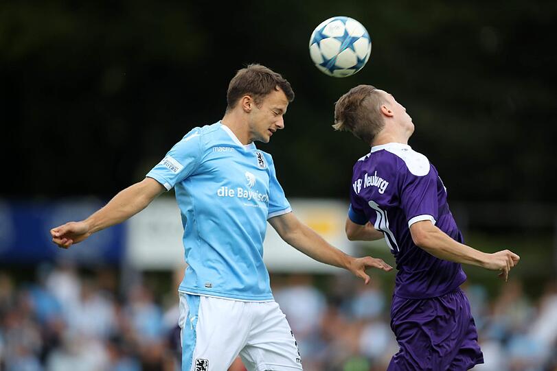 Der TSV 1860 gewinnt im Toto-Pokal mit 4:0 gegen den Bezirksligisten VfR Neuburg. Die Bilder zum Durchklicken.