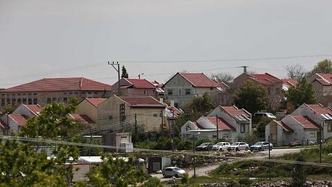 Die israelische Siedlung "Shifot Rahil" in der besetzten Westbank.
