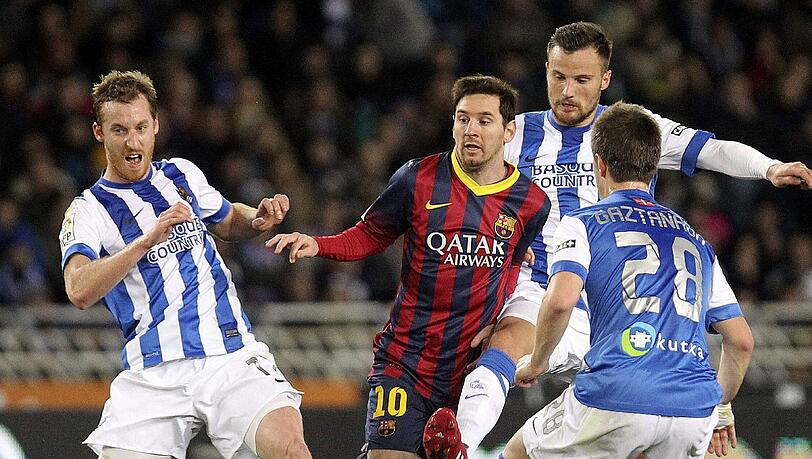 Lionel Messi und der FC Barcelona stehen im Finale des spanischen Ligapokals. Lionel Messi und der FC Barcelona stehen im Finale des spanischen Ligapokals.