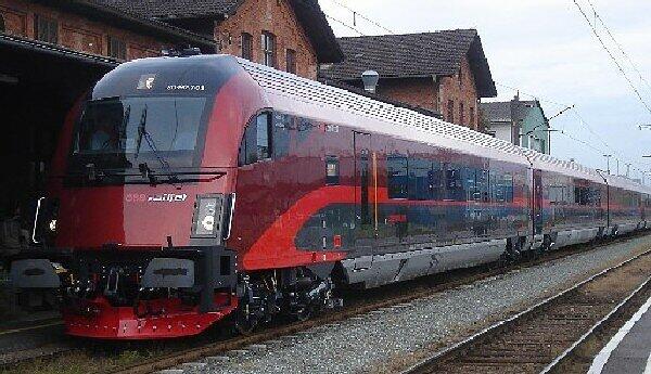 Der neue Railjet der ÖBB