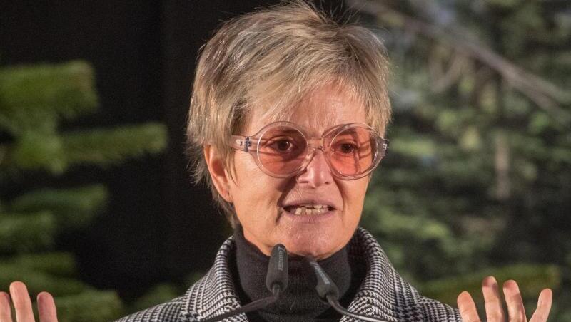 Gloria Fürstin von Thurn und Taxis spricht während einer Veranstaltung. Foto: Armin Weigel/Archiv Gloria Fürstin von Thurn und Taxis spricht während einer Veranstaltung. Foto: Armin Weigel/Archiv
