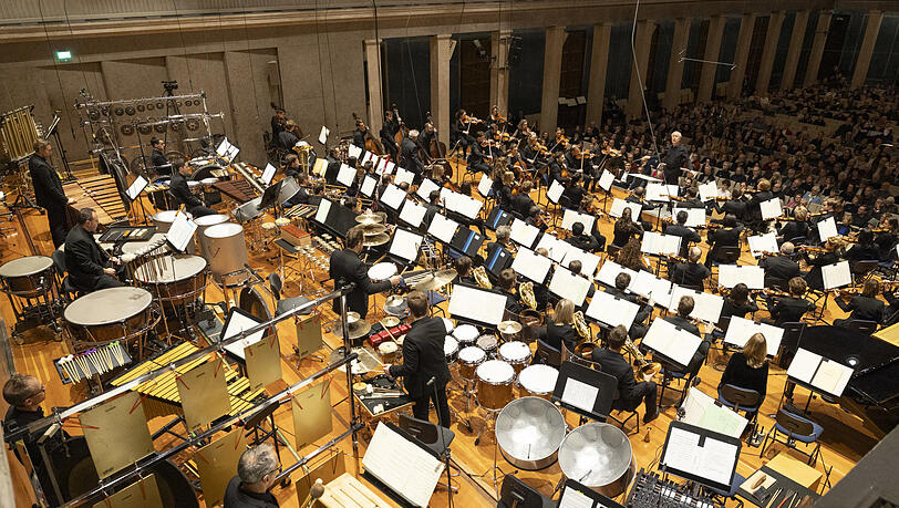 Das Symphonieorchester des Bayerischen Rundfunks.