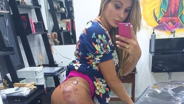 Das brasilianische Model Andressa Urach Das brasilianische Model Andressa Urach