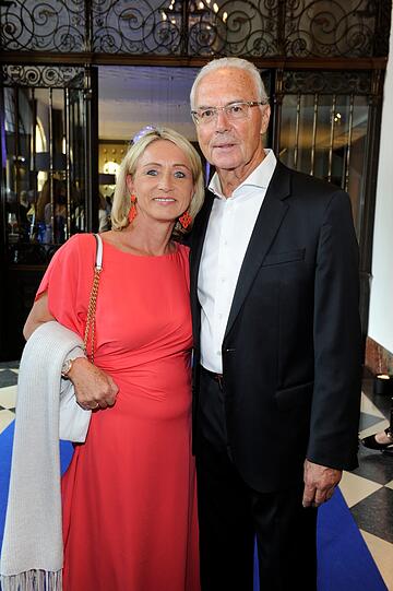 Franz Beckenbauer und Frau Heidi