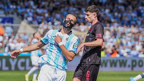 Sigurd Haugen (l) wechselt vom TSV 1860 M&uuml;nchen zum 1. FC N&uuml;rnberg. (Archivbild)