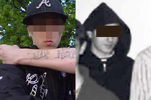 Die beiden mutmaßlichen Täter.