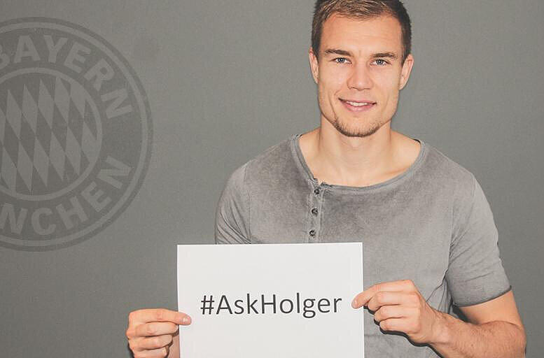 Unter dem Hashtag #AskHolger können die Fans ihre Fragen stellen.