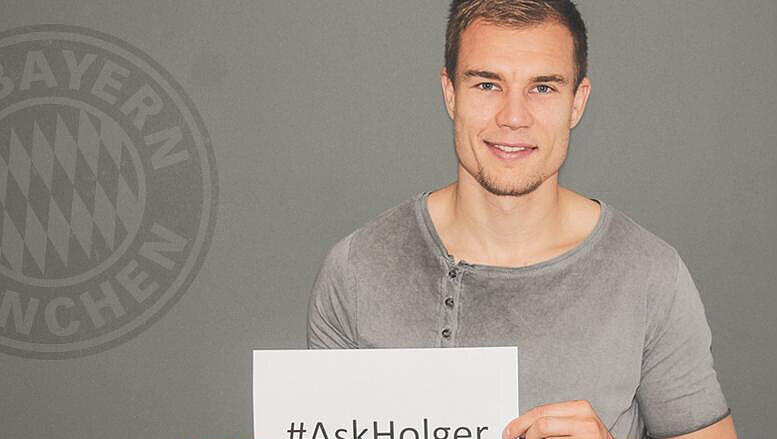 Unter dem Hashtag #AskHolger können die Fans ihre Fragen stellen.