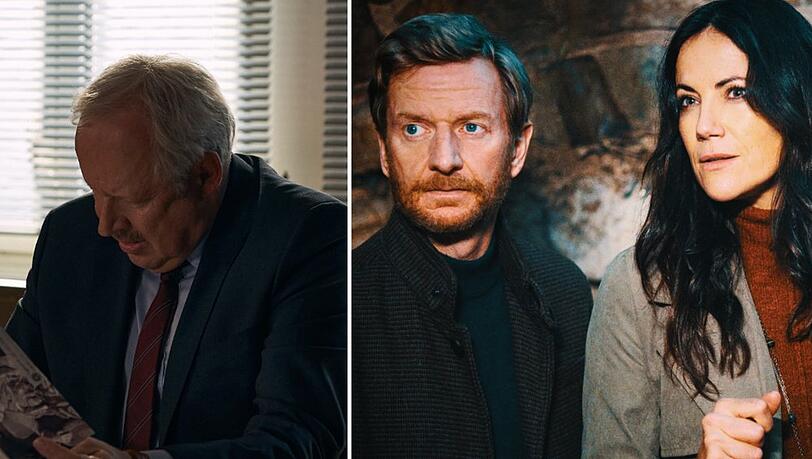 Mystery-Serie "Kohlrabenschwarz" unter anderem mit (v.l.) Axel Milberg, Michael Kessler und Bettina Zimmermann. Mystery-Serie "Kohlrabenschwarz" unter anderem mit (v.l.) Axel Milberg, Michael Kessler und Bettina Zimmermann.