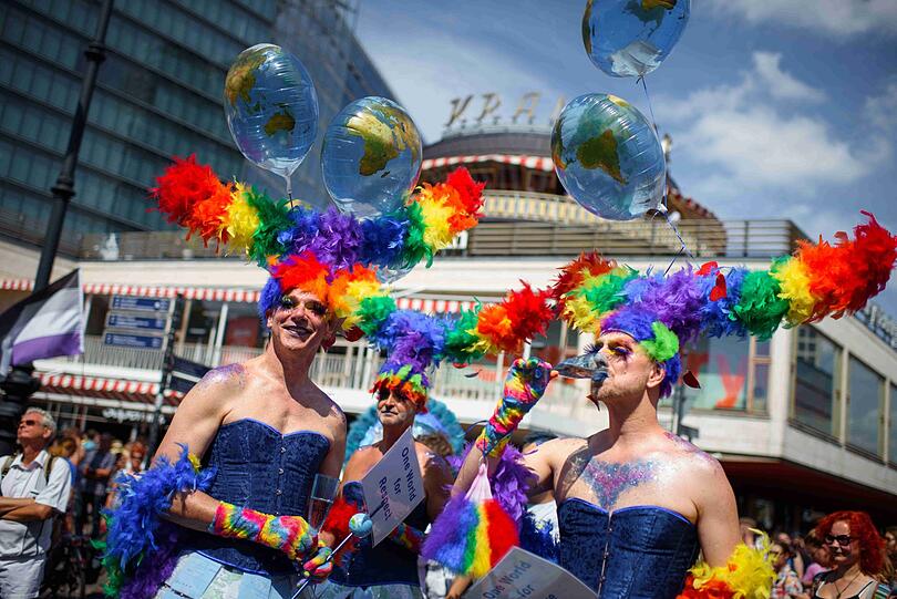 Parade zum Christopher Street Day in Berlin