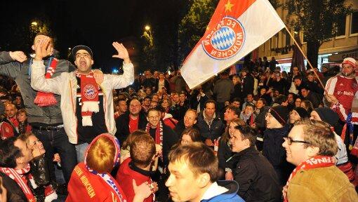 Die Party auf der Leopoldstraße - so ausgelassen wie neulich beim Champions-League-Finale? Die Party auf der Leopoldstraße - so ausgelassen wie neulich beim Champions-League-Finale?