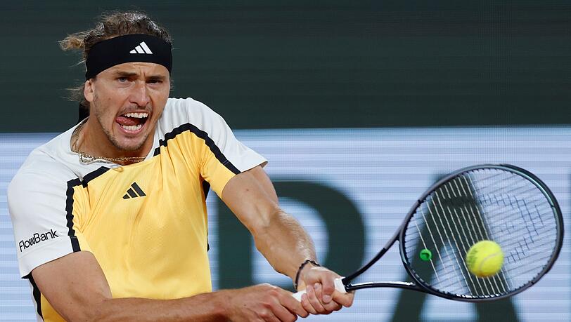 Steht zum vierten Mal in Serie im Halbfinale der French Open: Alexander Zverev.